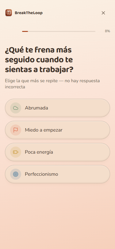 Cuéntanos qué te bloquea